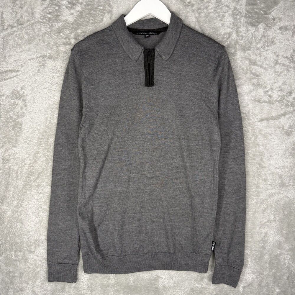Jermyn Street Design Sweater Mens Medium 1/4 Zip Olympic Broadcasting Services